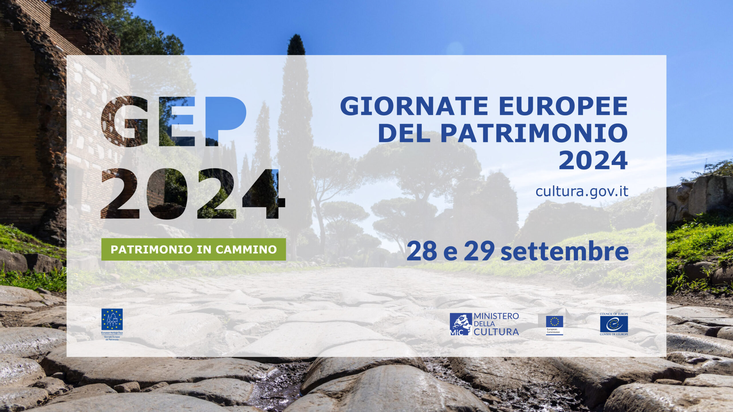 GEP 2024 – Giornate Europee del Patrimonio