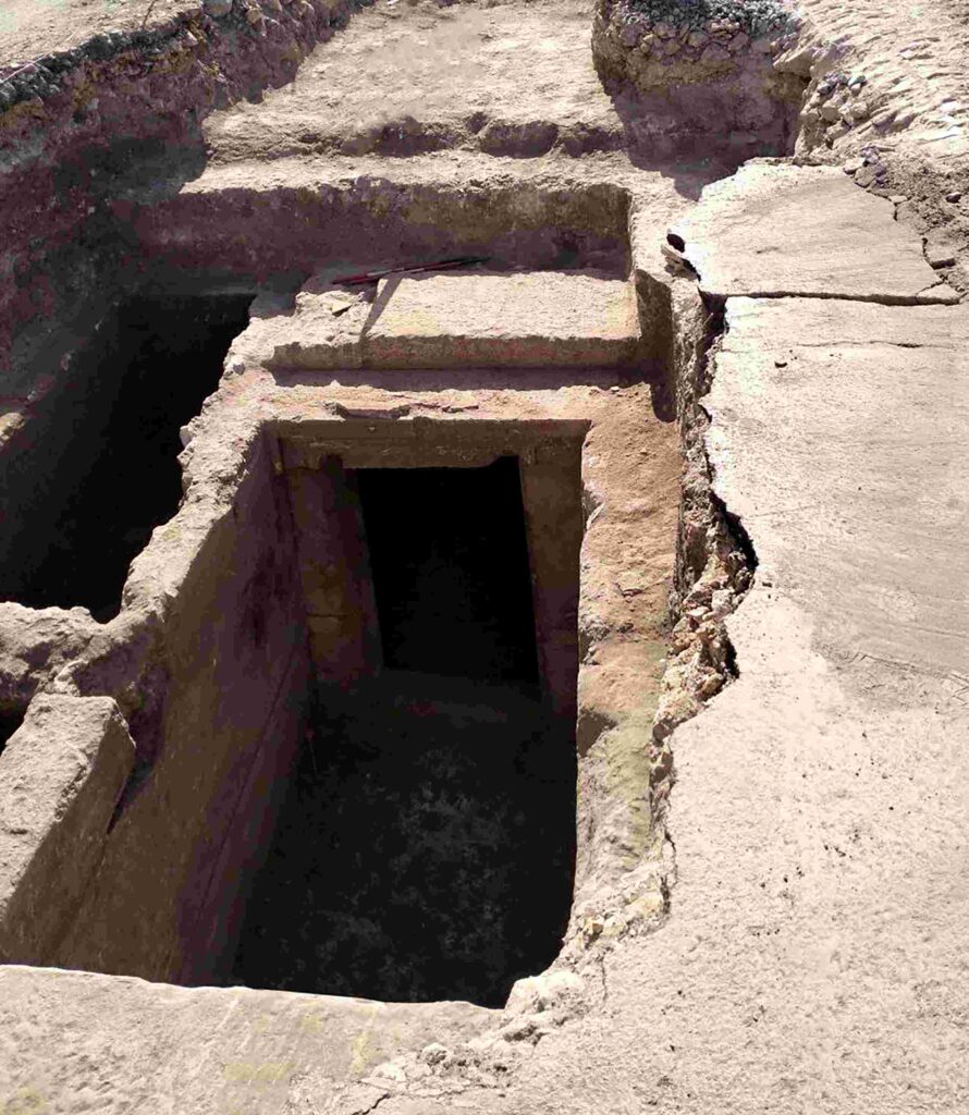 RINVENIMENTO TOMBA A CAMERA, DI ETÀ ELLENISTICA, A MANDURIA (TA)