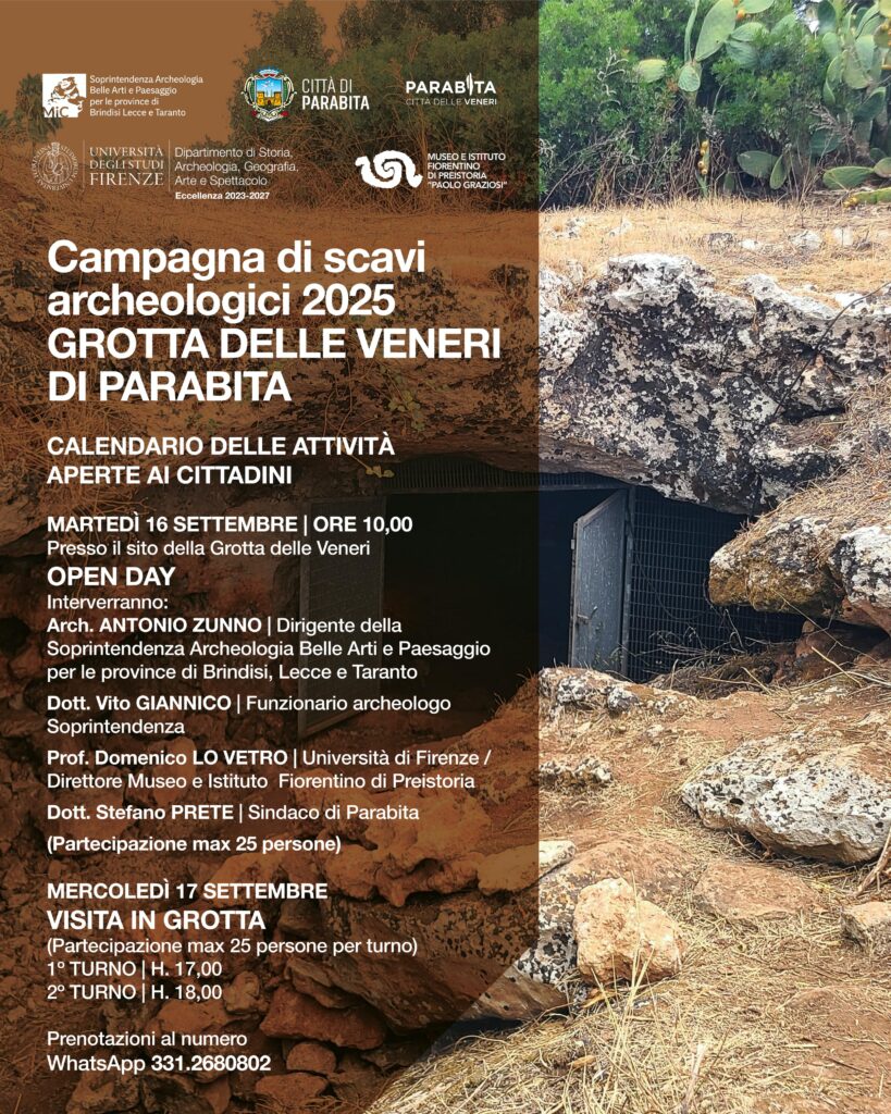 𝐆𝐑𝐎𝐓𝐓𝐄 𝐃𝐄𝐋𝐋𝐄 𝐕𝐄𝐍𝐄𝐑𝐈 – 𝐂𝐚𝐦𝐩𝐚𝐠𝐧𝐚 𝐝𝐢 𝐬𝐜𝐚𝐯𝐨 – 𝐎𝐏𝐄𝐍 𝐃𝐀𝐘𝐒