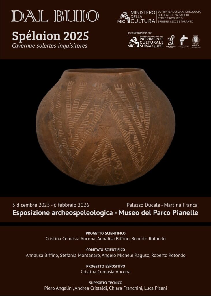 𝐂𝐎𝐌𝐔𝐍𝐈𝐂𝐀𝐓𝐎 𝐒𝐓𝐀𝐌𝐏𝐀 – Dal Buio – Spélaion 2025 – Cavernae solertes inquisitores