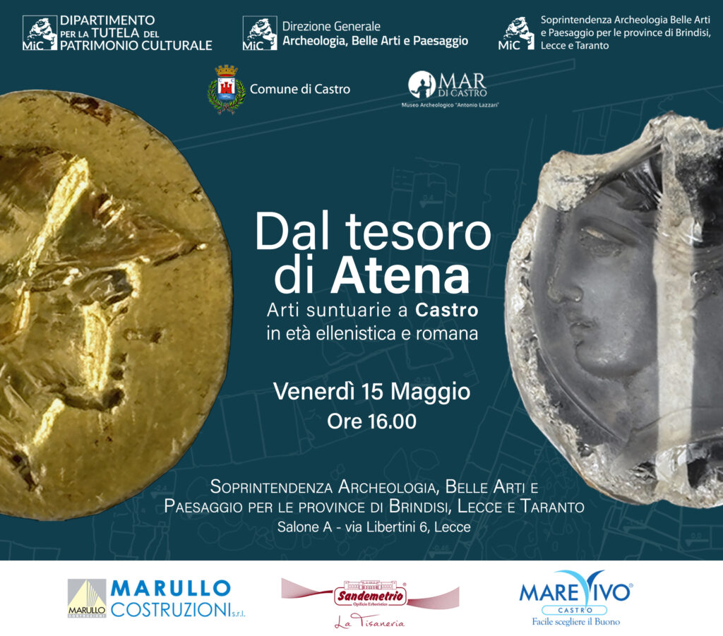 Dal tesoro di Atena. Arti suntuarie a Castro in età ellenistica e romana – Inagurazione mostra.